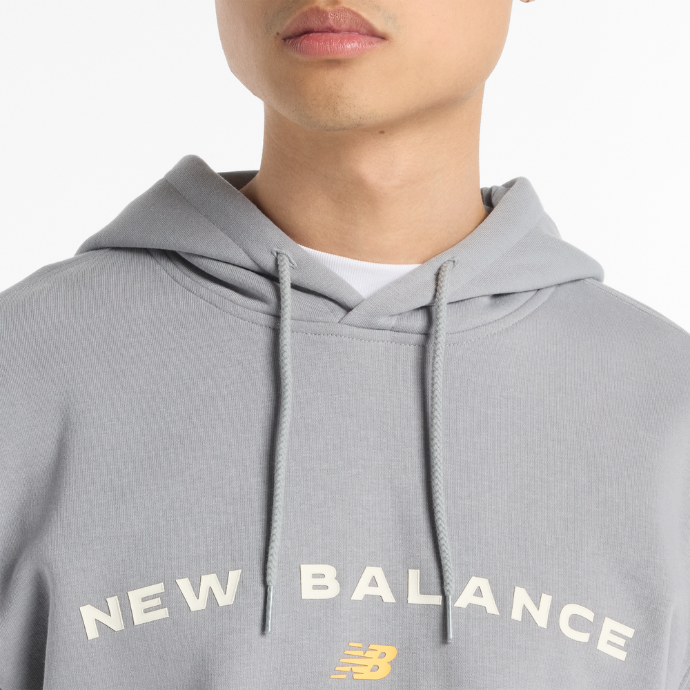 Pánská mikina New Balance MT51516YST – šedé