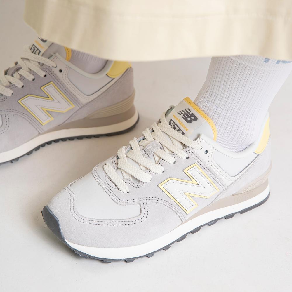 Dámské boty New Balance WL574QD – šedé