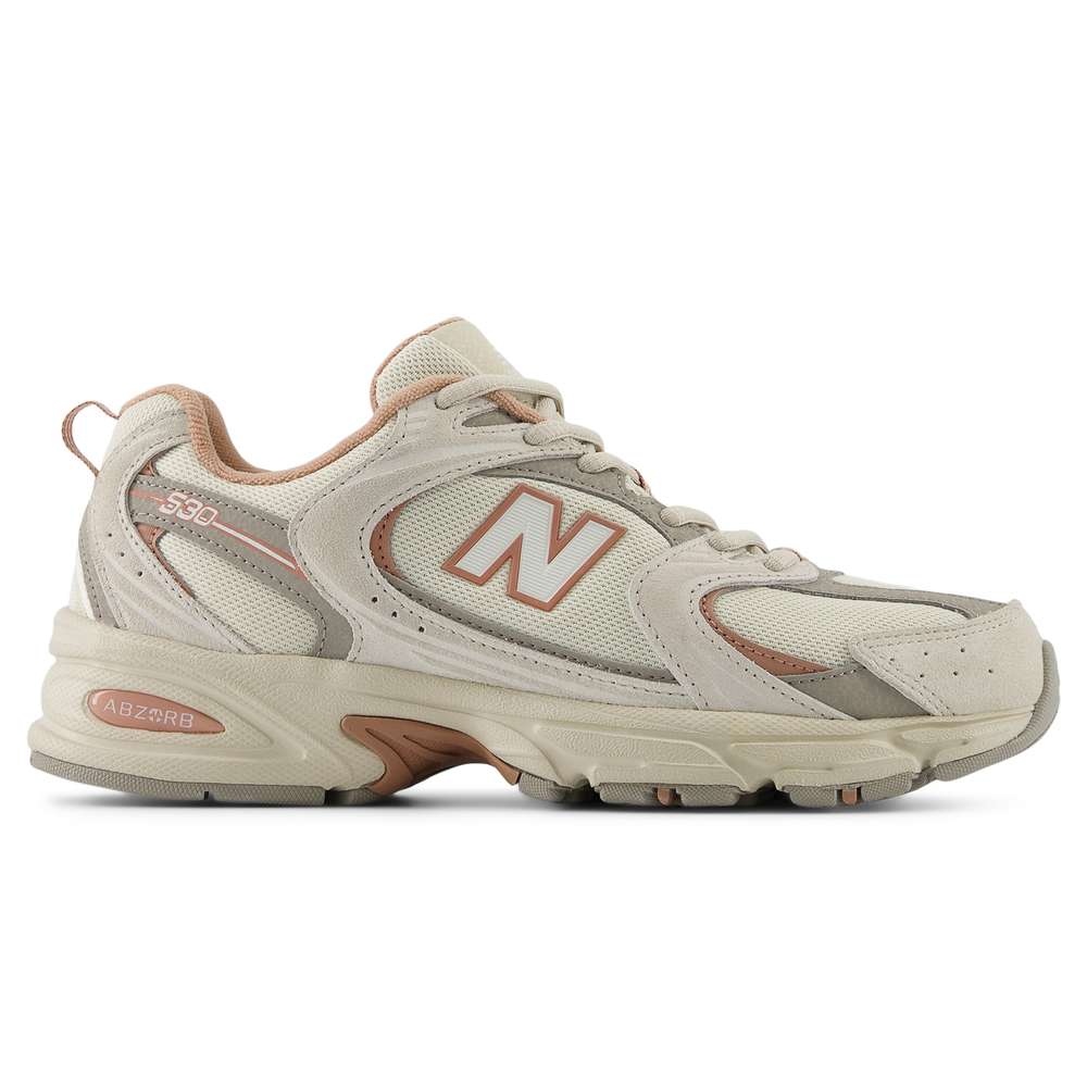 Unisex boty New Balance U530SMA – béžové