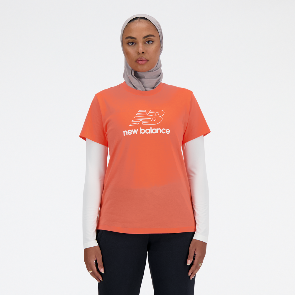 Dámské tričko New Balance WT41816GFR – oranžová