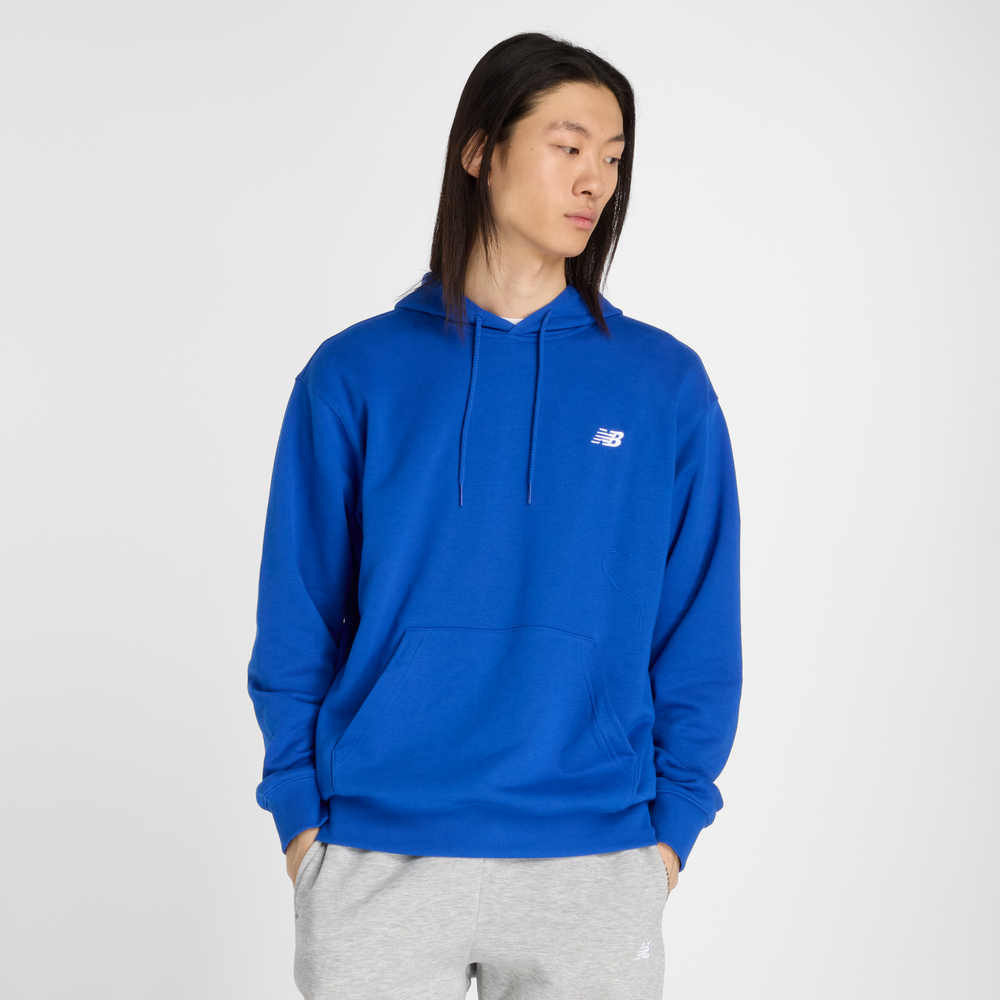 Pánská mikina New Balance MT41508BUM – modré