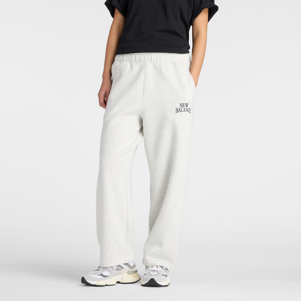 Dámské kalhoty New Balance WB61W1DZAHH – šedé