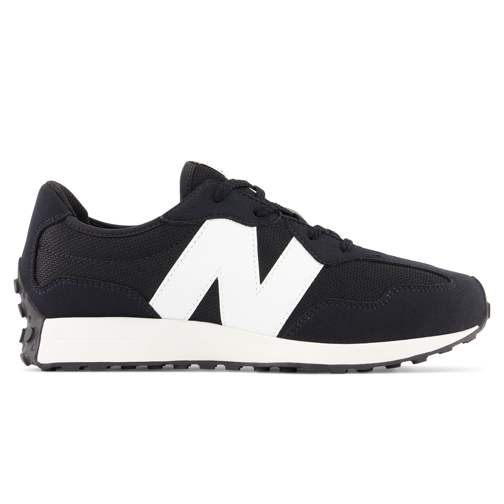 Dětské boty New Balance GS327CBW – černé
