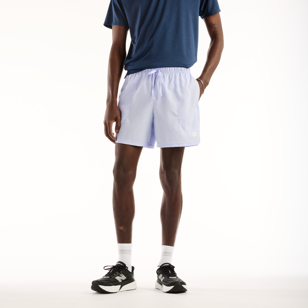 Pánské šortky New Balance MS51901DYK – fialové