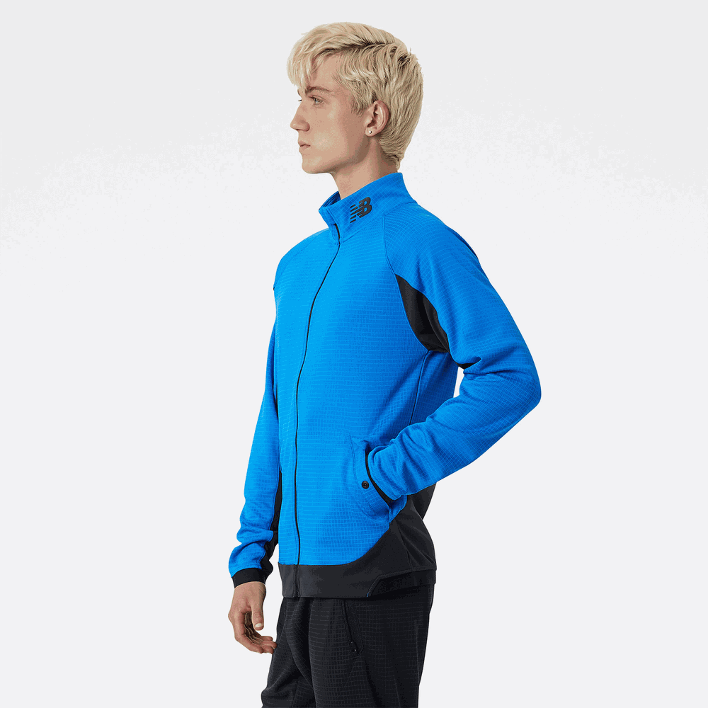 Mikina New Balance MJ21053SBU – modré
