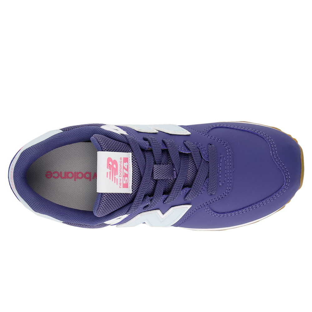 Dětské boty New Balance GC574NJ – tmavomodrá