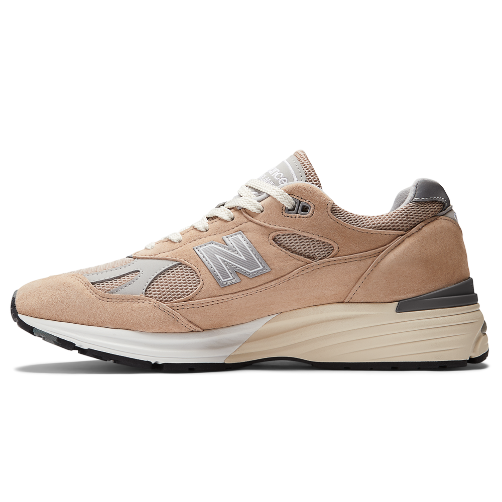 Unisex boty New Balance U991BE2 – béžové