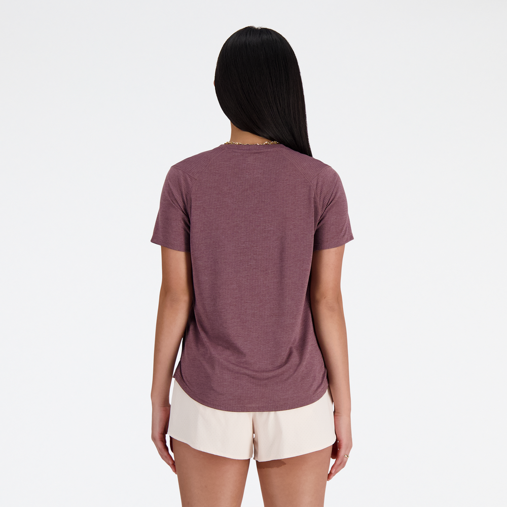 Dámské tričko New Balance WT41253LRC – fialové