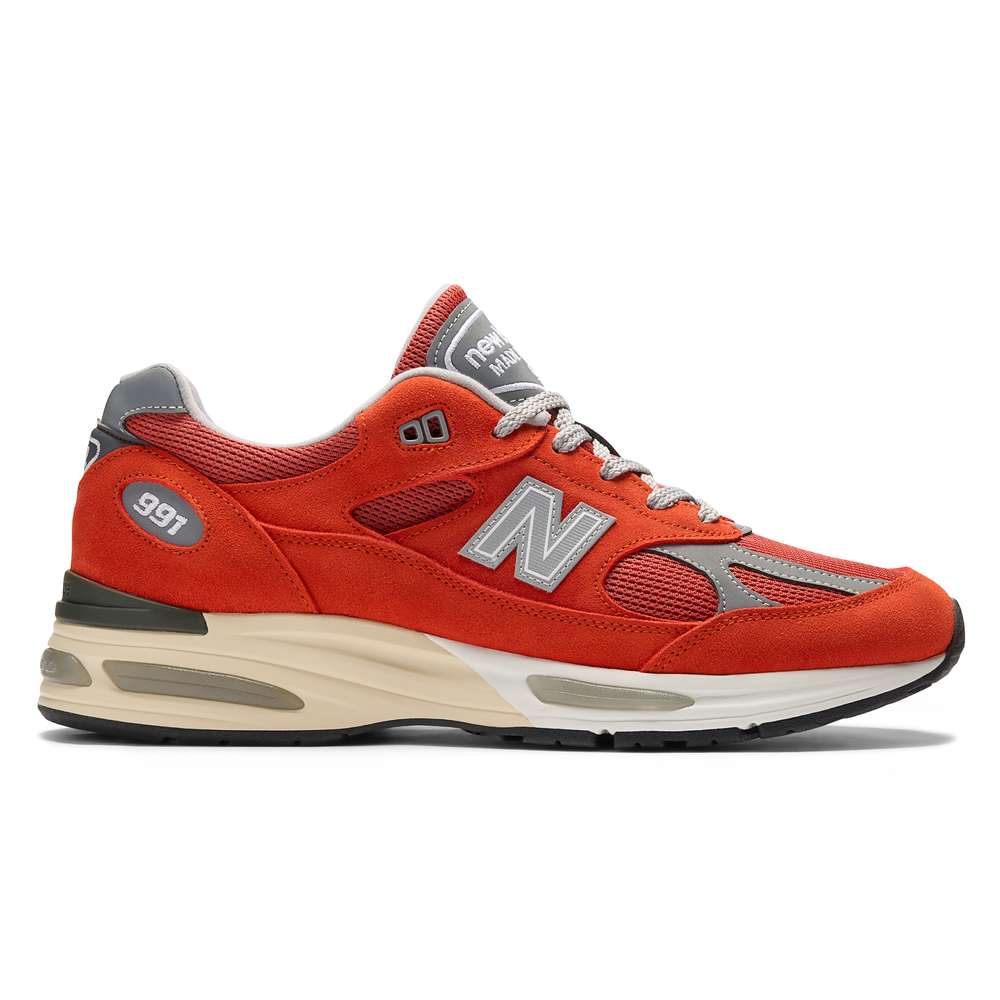 Unisex boty New Balance U991VO2 – červené