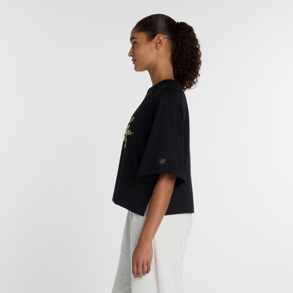 Dámské tričko New Balance WT61371RBK – černé