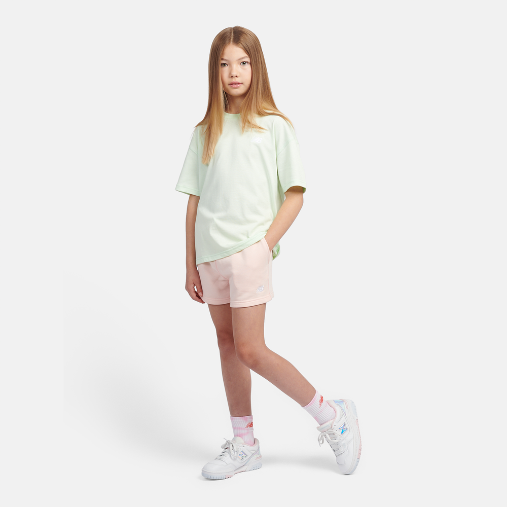 Dětské tričko New Balance LAKG0001MEW – mátové