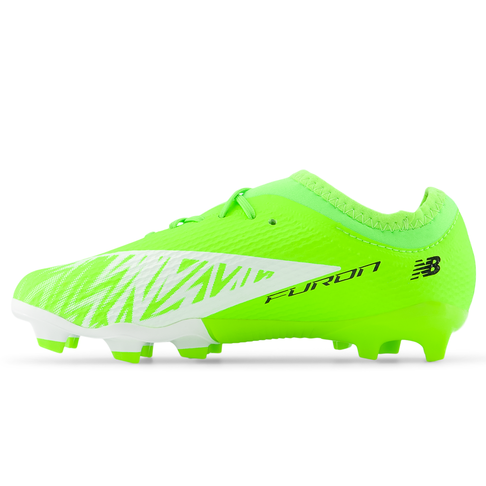 Dětské kopačky New Balance FURON TEAM JNR FG V8 SJF3FSP8 – zelené