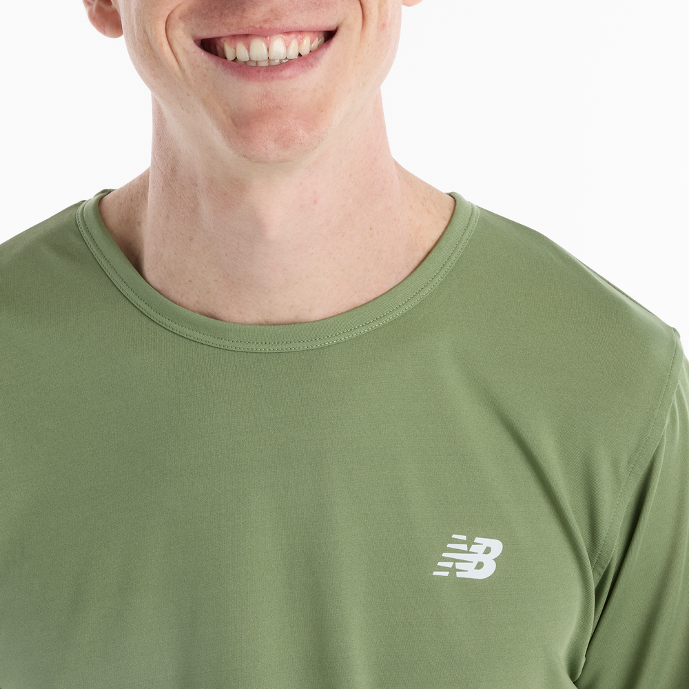 Pánské tričko New Balance MT61O0U4AAR – zelené