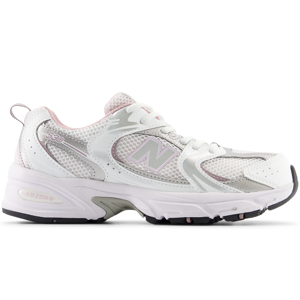 Dětské boty New Balance GR530GK – bílé