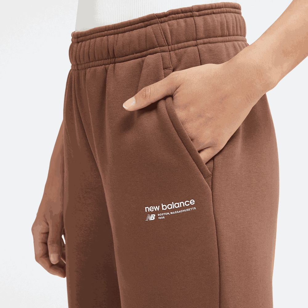 Dámské kalhoty New Balance WP33513PNC – hnědý