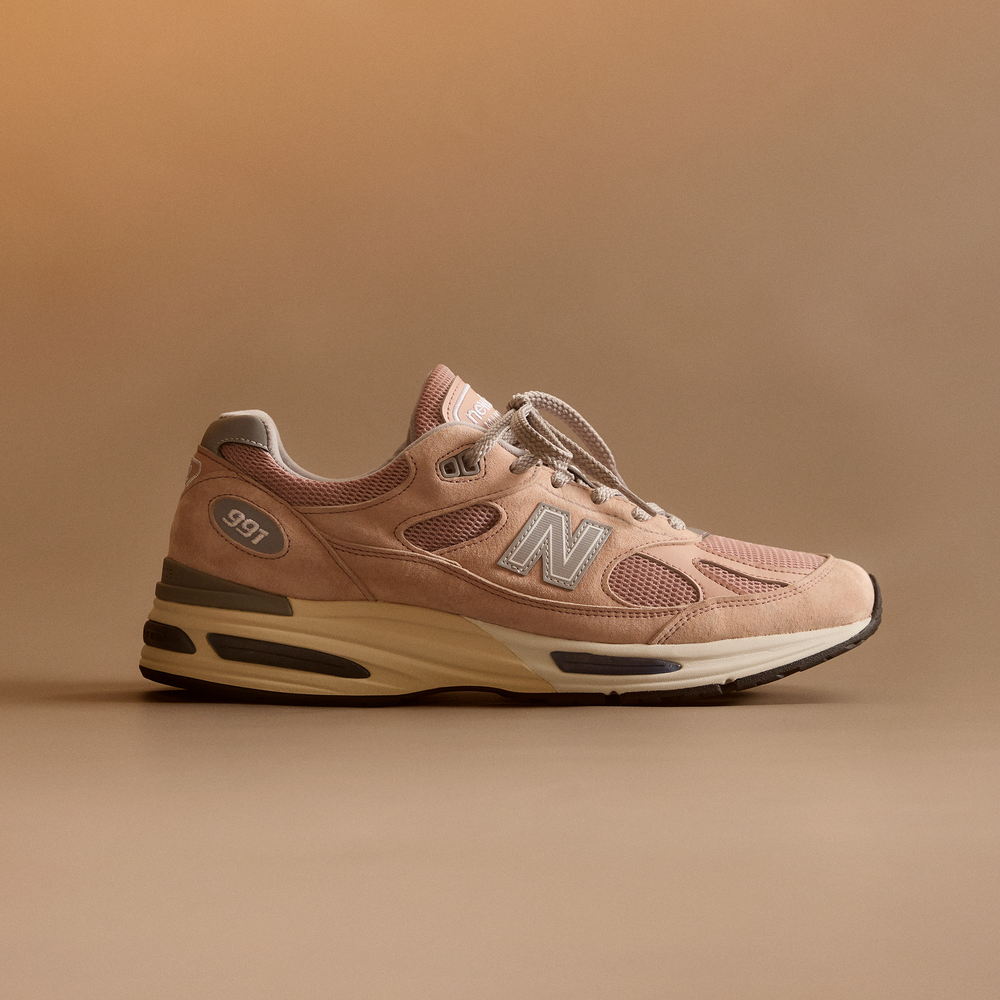 Unisex boty New Balance U991RB2 – růžové
