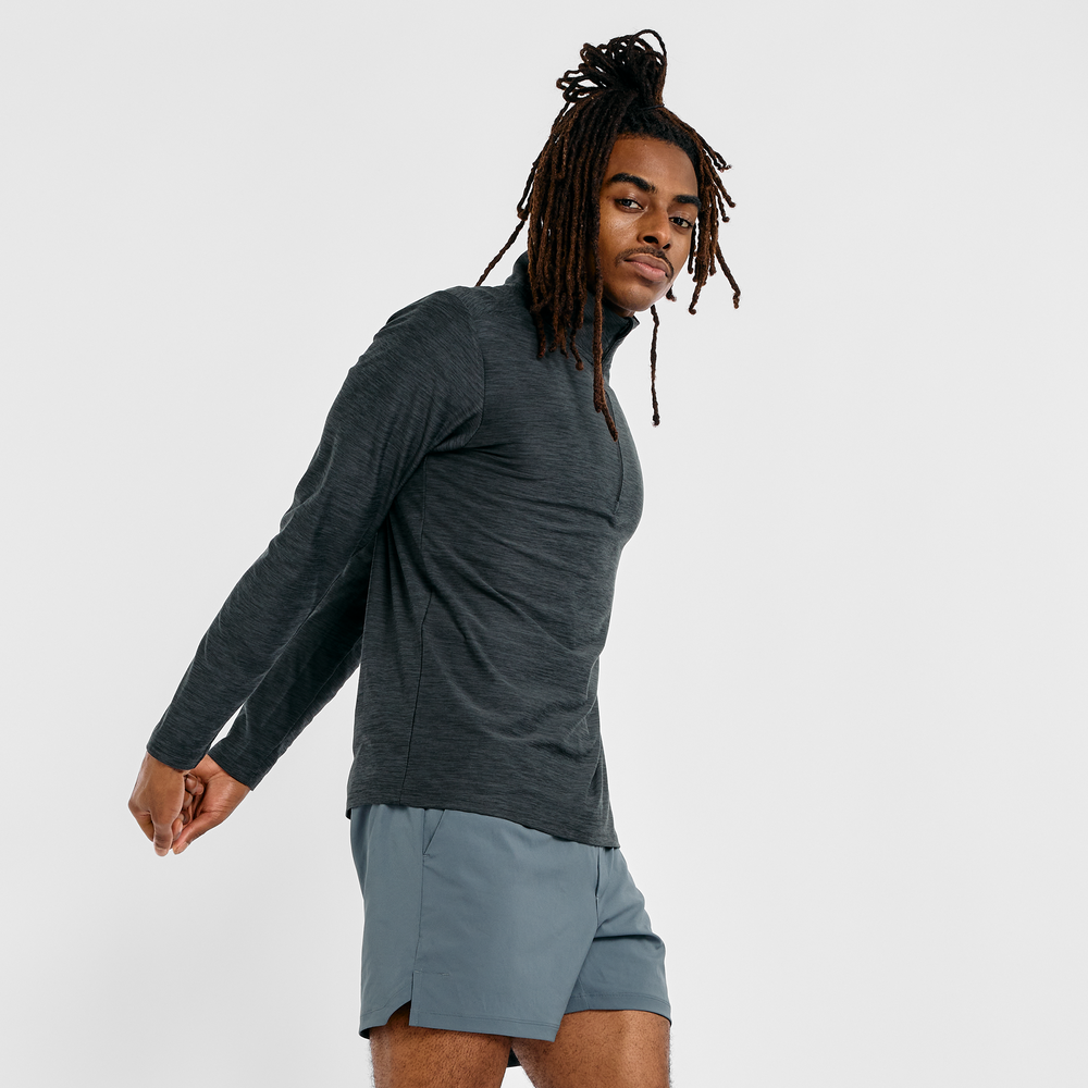 Pánská mikina New Balance MT41915BKH – šedé