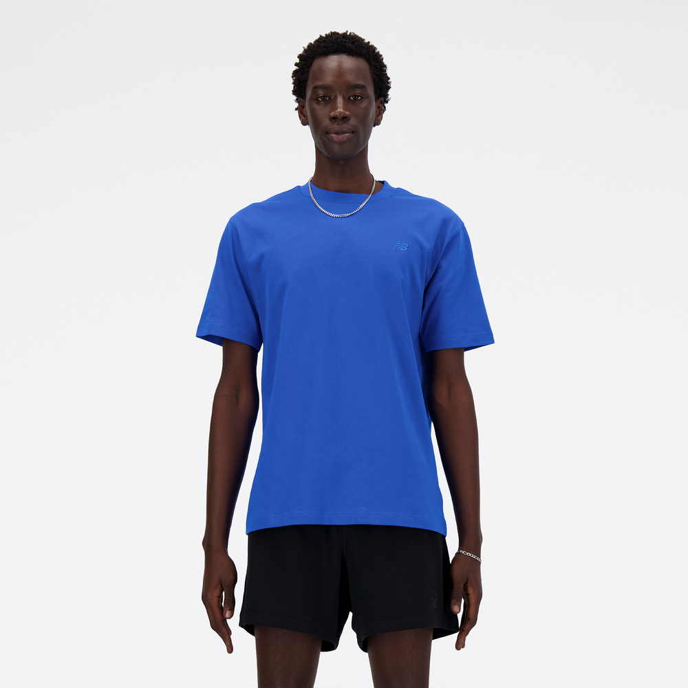 Pánské tričko New Balance MT41533BUL – modré