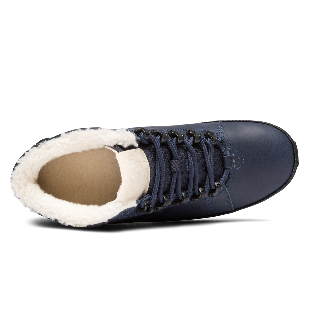 Pánské zimní boty New Balance H754LFN - tmavomodrá