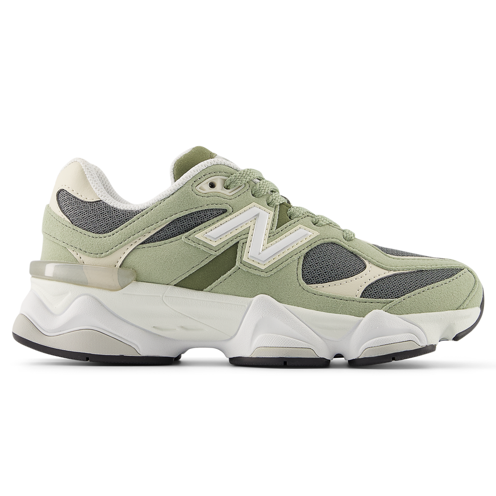 Dětské boty New Balance GC9060CD – zelené