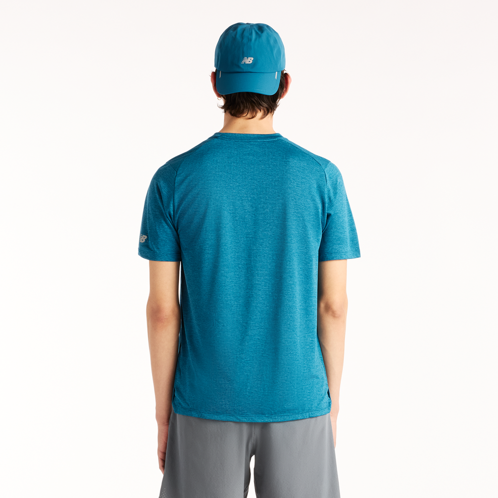 Pánské tričko New Balance RC Essential Graphic – modré