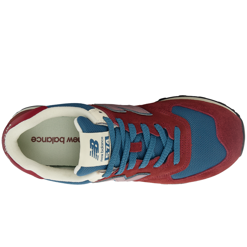 Pánské boty New Balance U574RBB – bordó