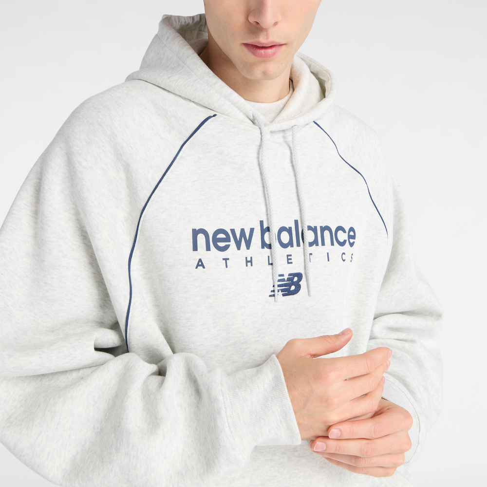 Pánská mikina New Balance MT611629AHH – šedé