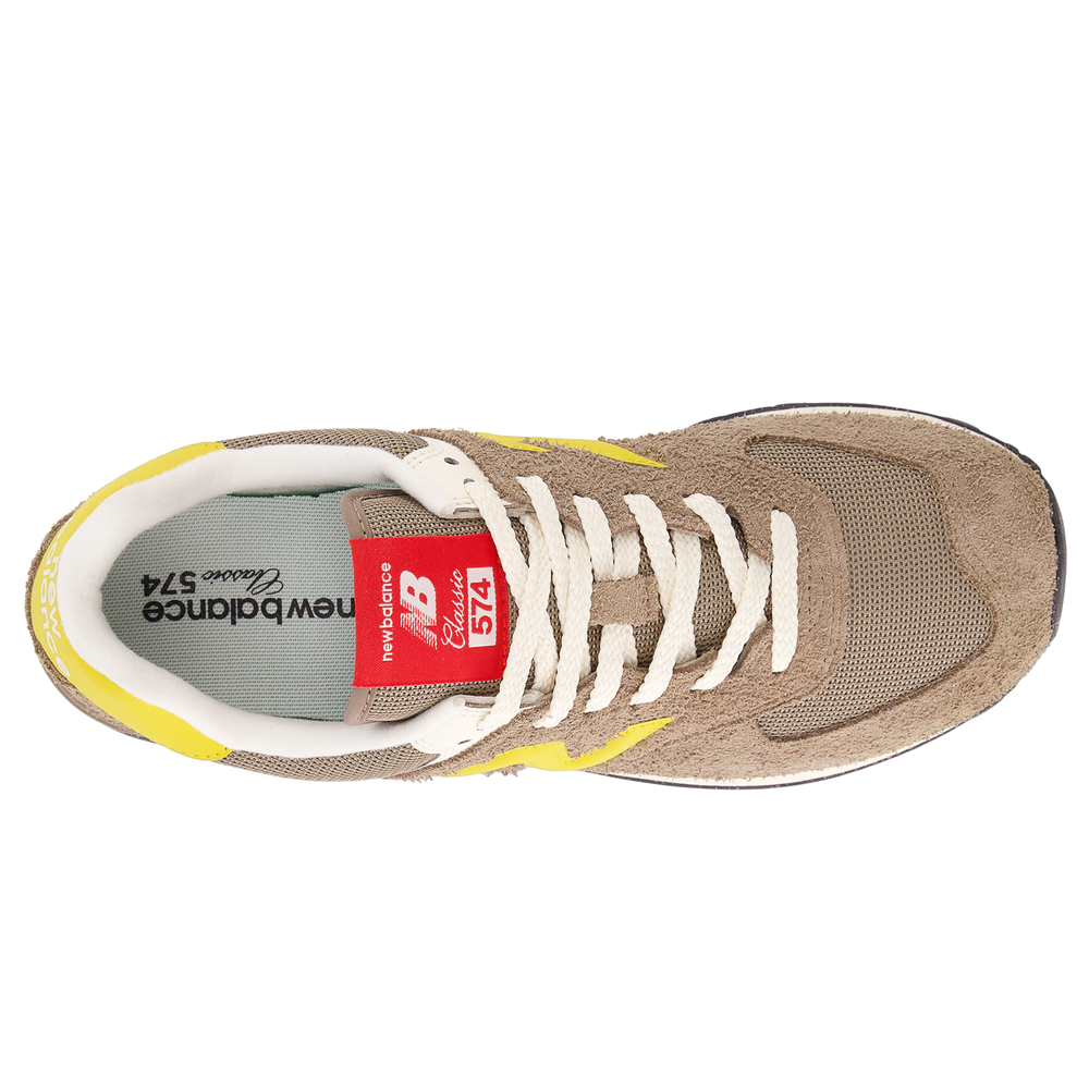 Pánské boty New Balance U574BYW – béžové