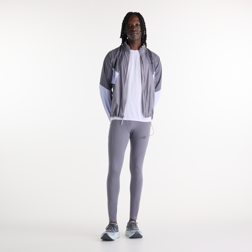 Pánské kalhoty New Balance Reflective RC Heat – šedé