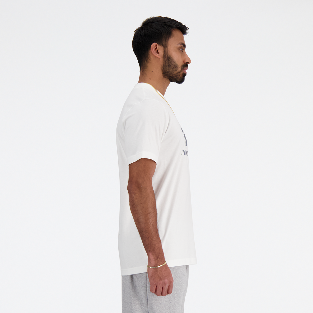 Pánské tričko New Balance MT41502WT – bílé