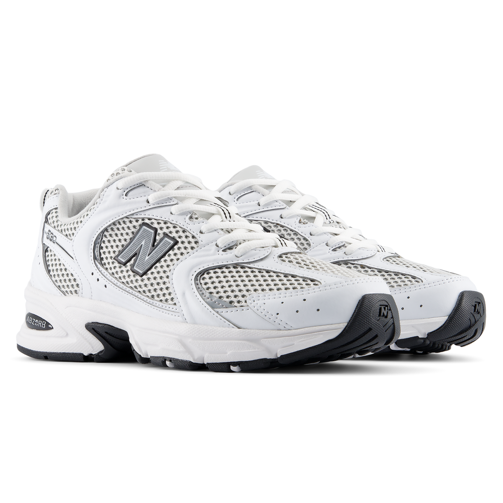 Unisex boty New Balance U530KLB – bílé
