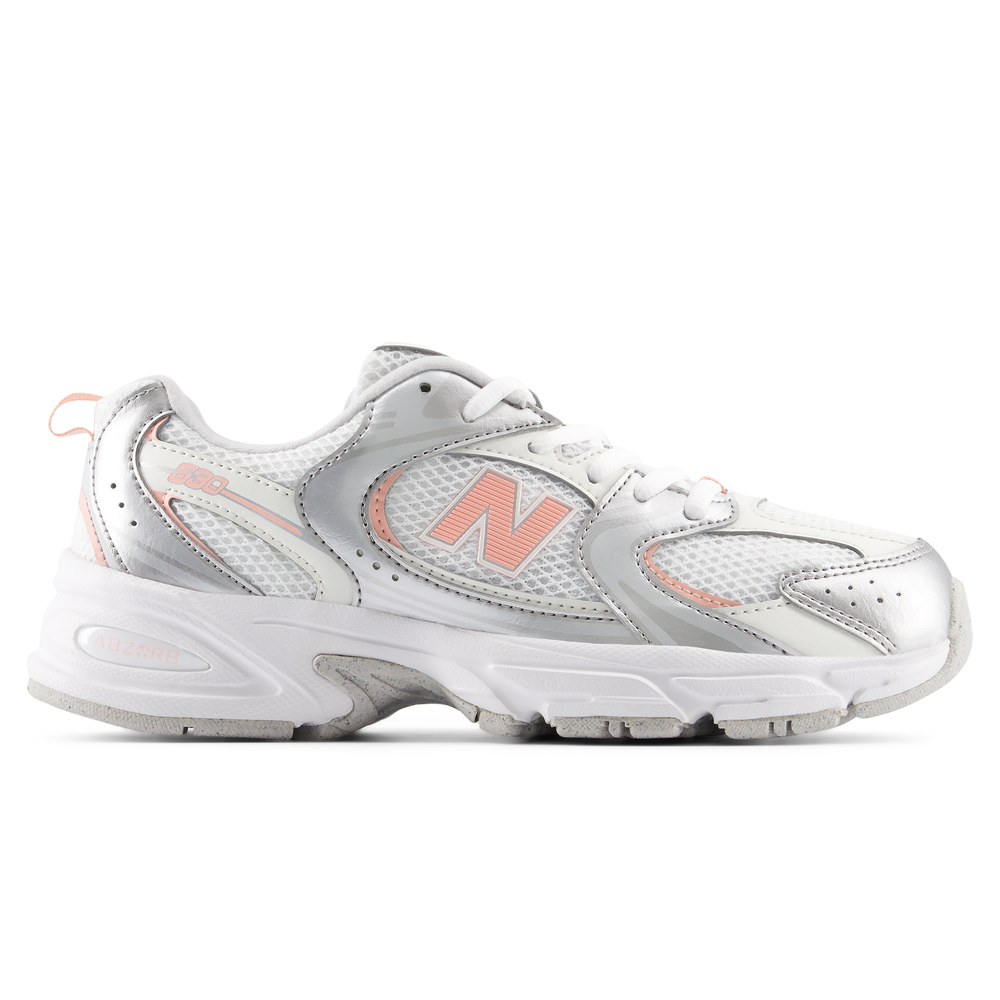 Dětské boty New Balance G5308SR – stříbrný