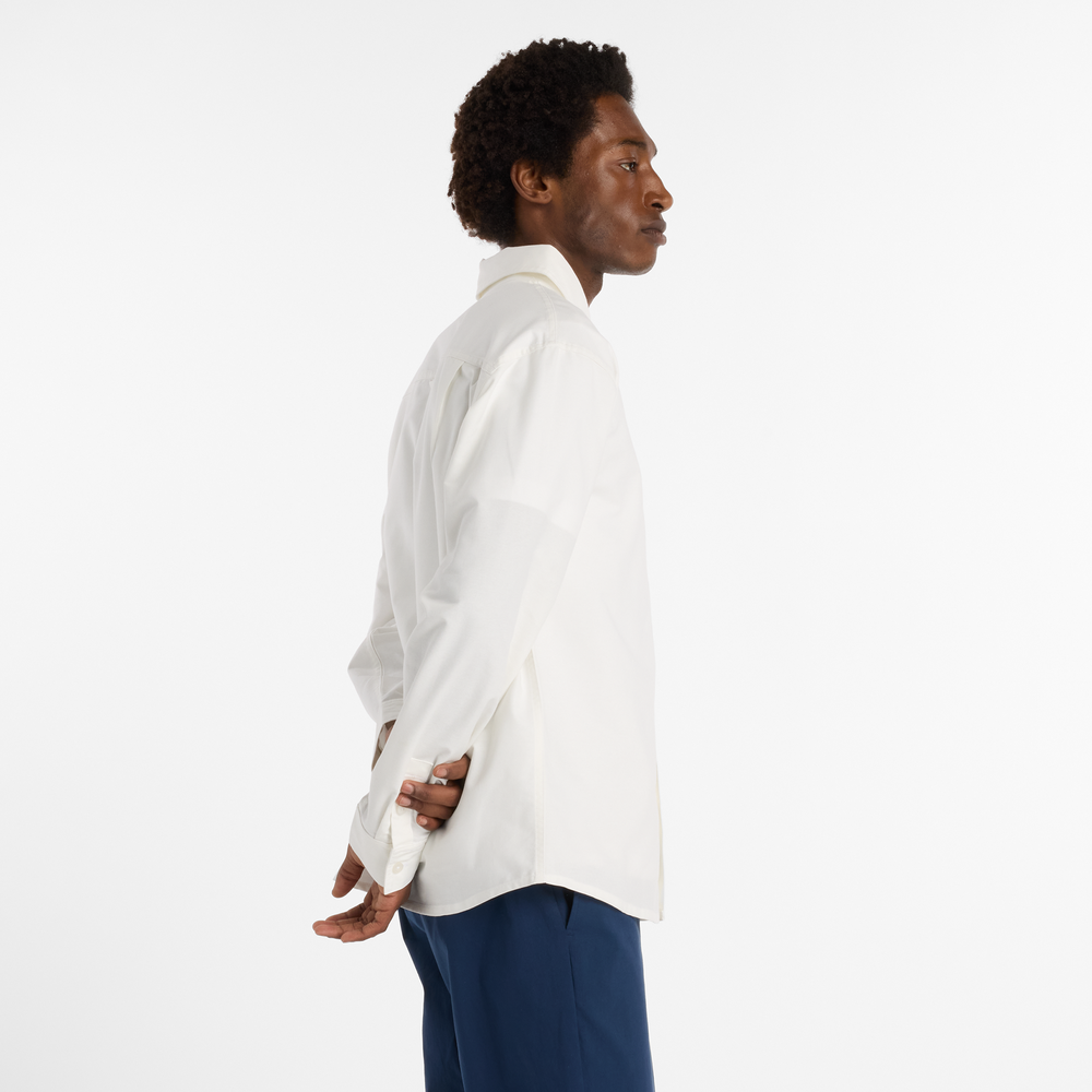 Pánská košile New Balance MT53523RFN – bílé