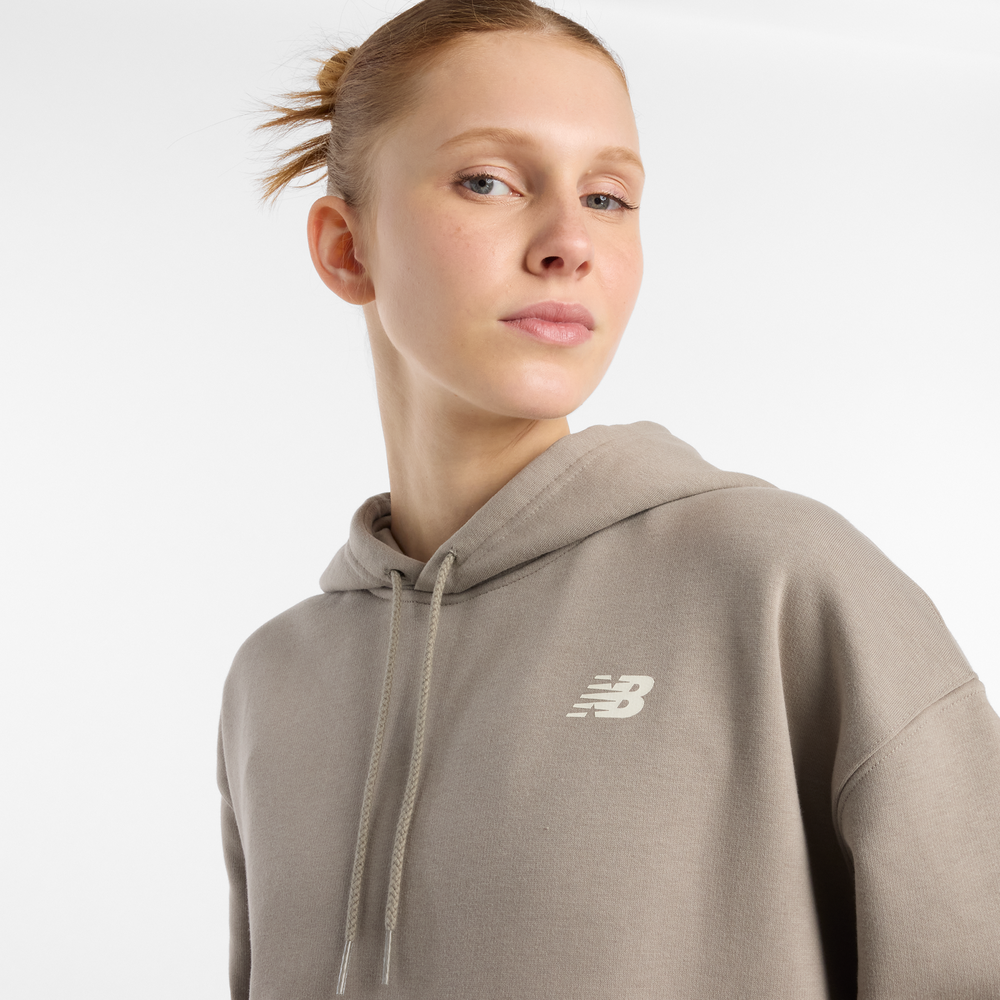 Dámská mikina New Balance WT51947DOK – béžové