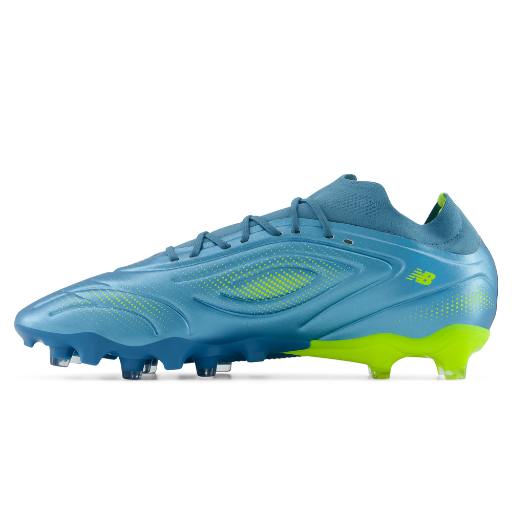 Pánské kopačky New Balance TEKELA TEAM FG V5 UT3FL7NF – modré