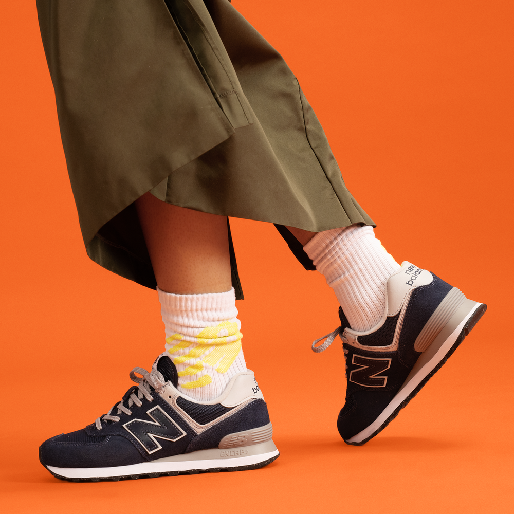 Dámské boty New Balance WL574EVN – tmavomodrá