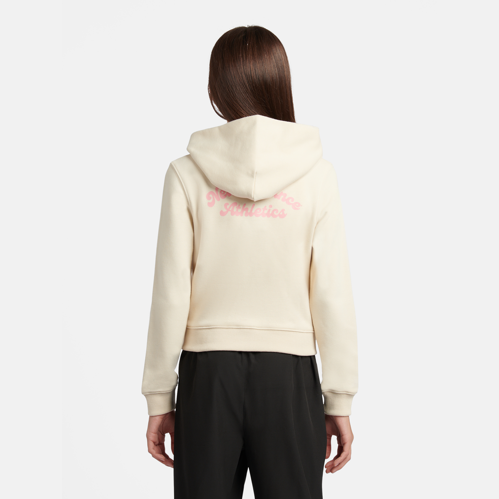 Dětská mikina New Balance YT61P93CLIN – béžové