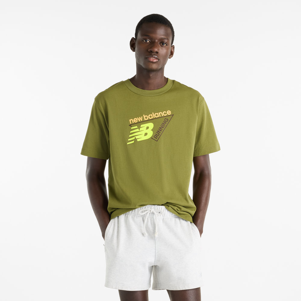 Pánské tričko New Balance MT61N1YVGEE – zelené