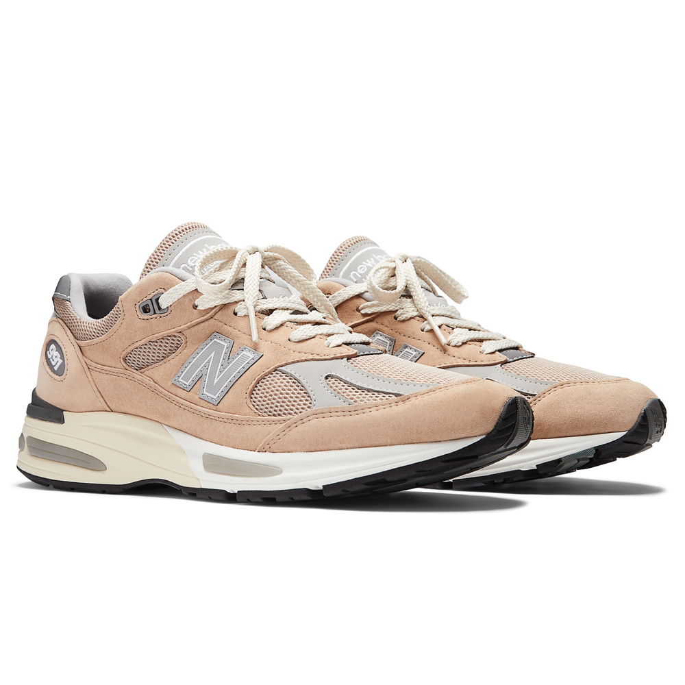 Unisex boty New Balance U991BE2 – béžové