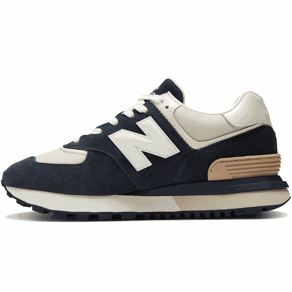 Pánské boty New Balance U574LGRN – tmavomodrá