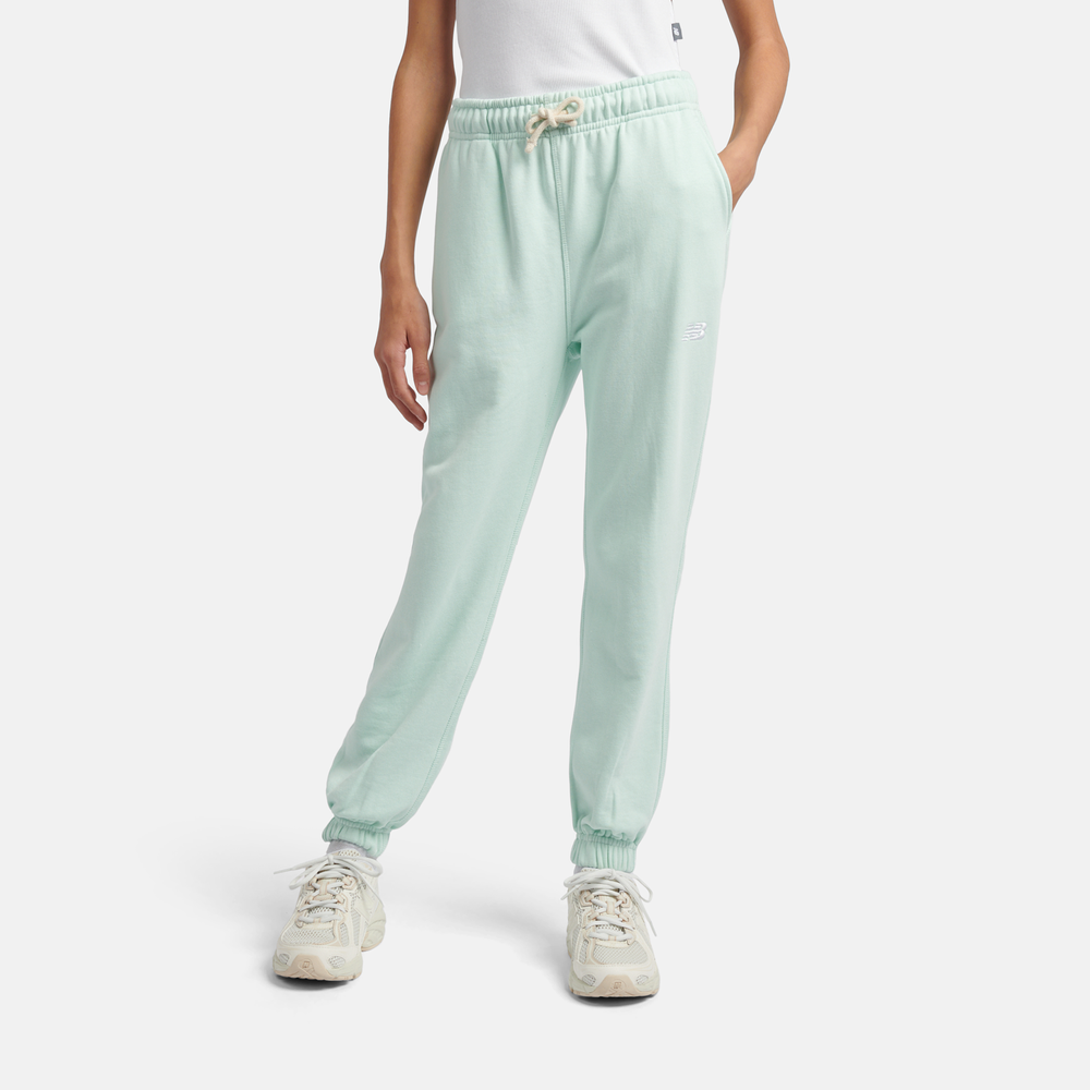 Dětské kalhoty New Balance LAKG0058COJ – mátové