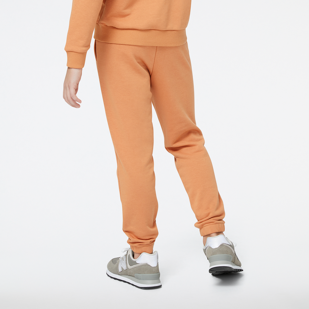 Dětské kalhoty New Balance YP31508SEI – oranžová