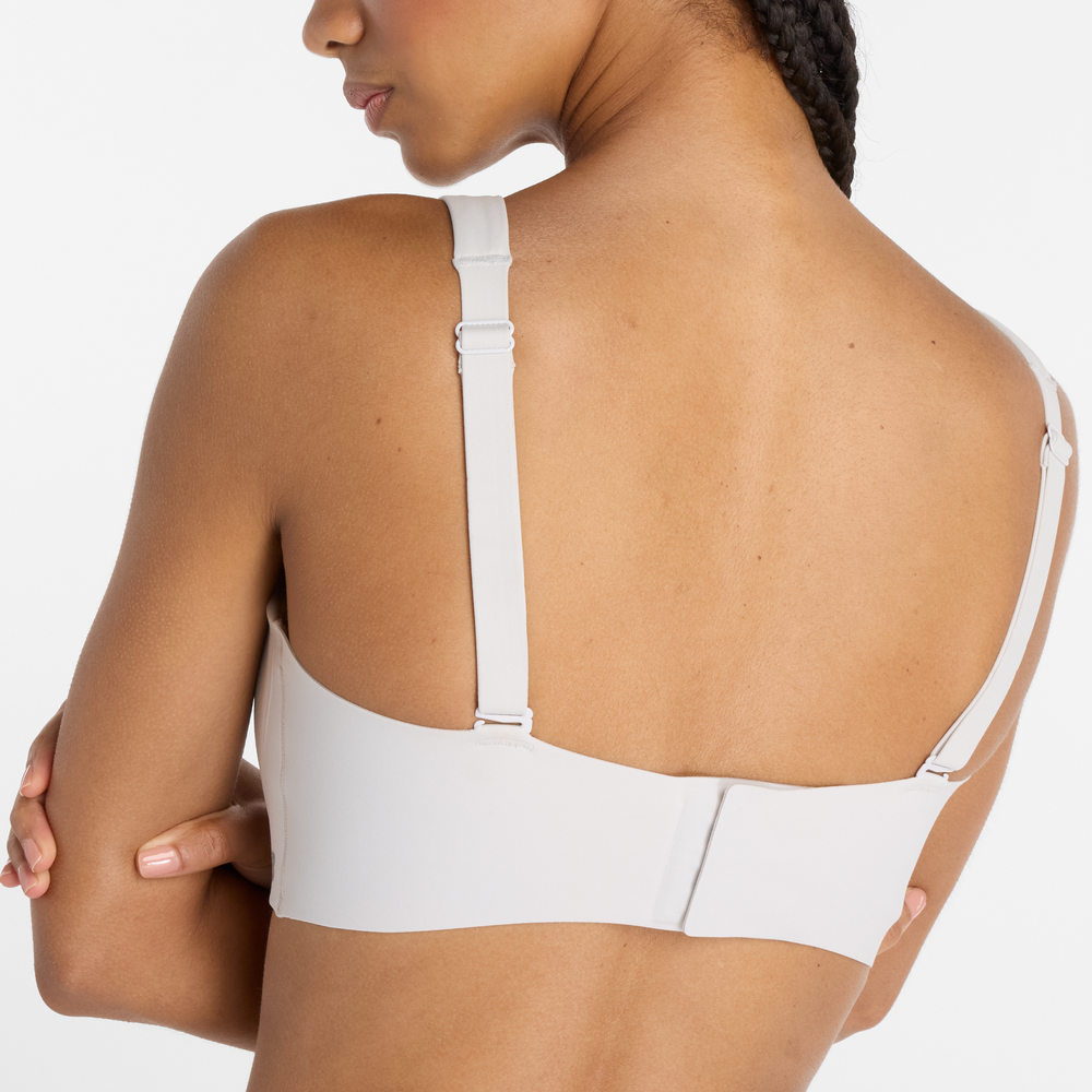 Sportovní podprsenka New Balance WB51052GYM – bílé
