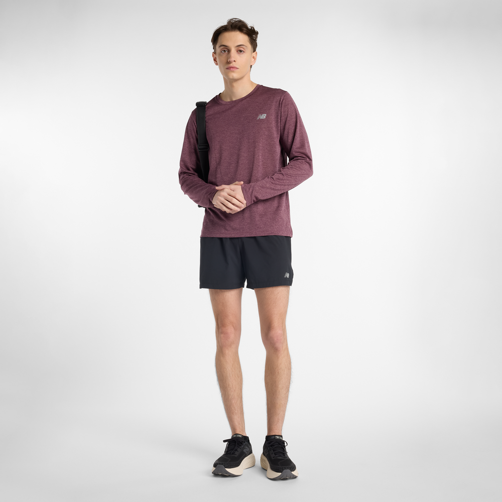 Pánské tričko New Balance MT41256FDP – fialové