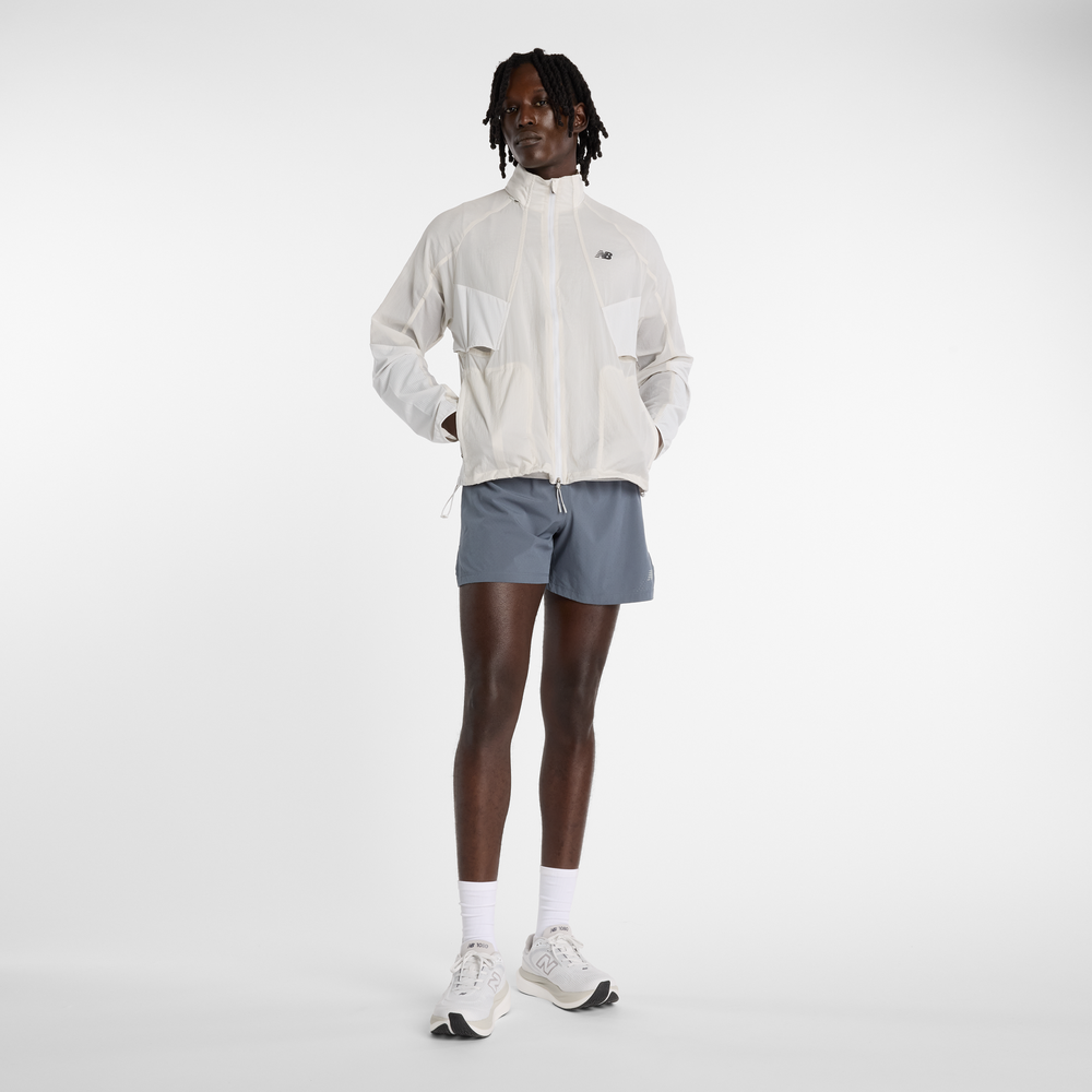 Pánská bunda New Balance MJ61U1I9GYM – šedé