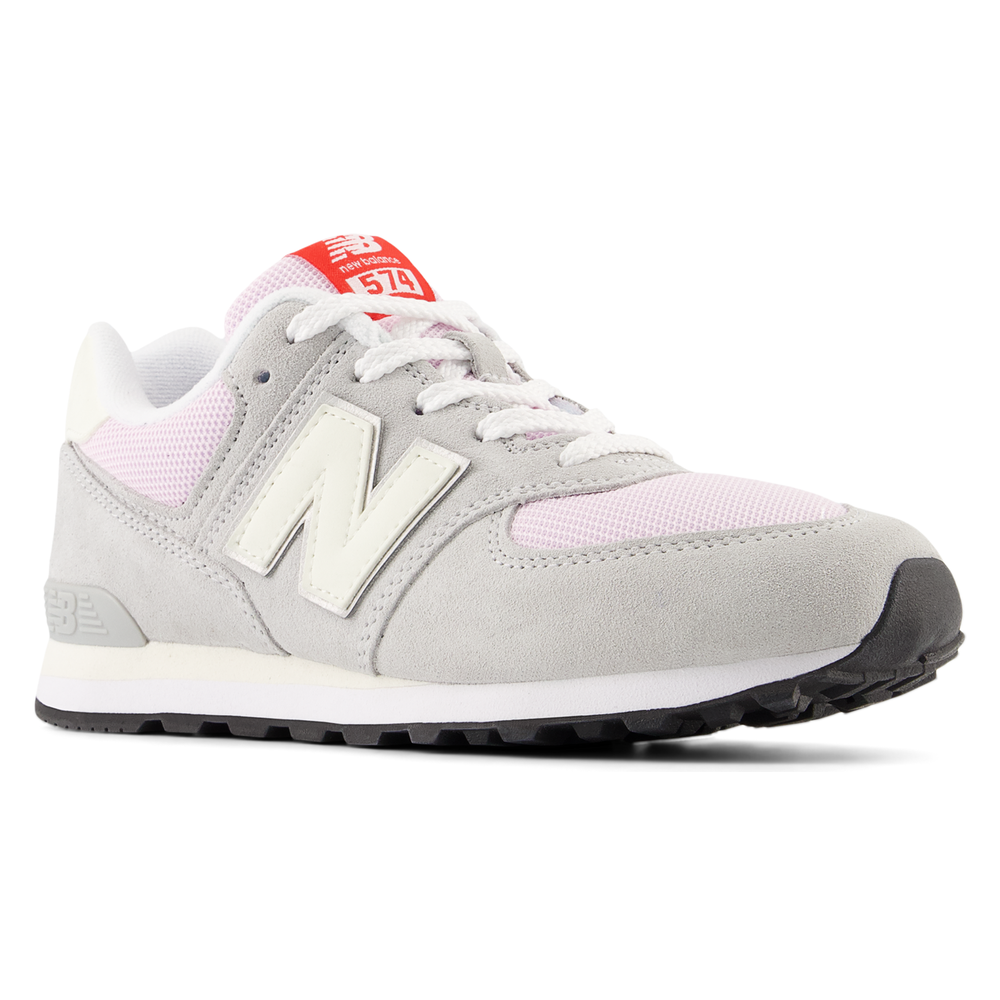 Dětské boty New Balance GC574GNK – šedé