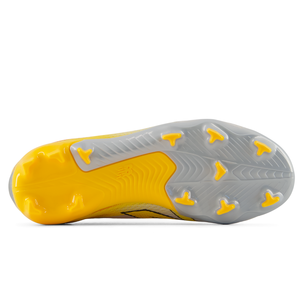 Dětské kopačky New Balance FURON TEAM JNR FG V9 YF3F96W – oranžová