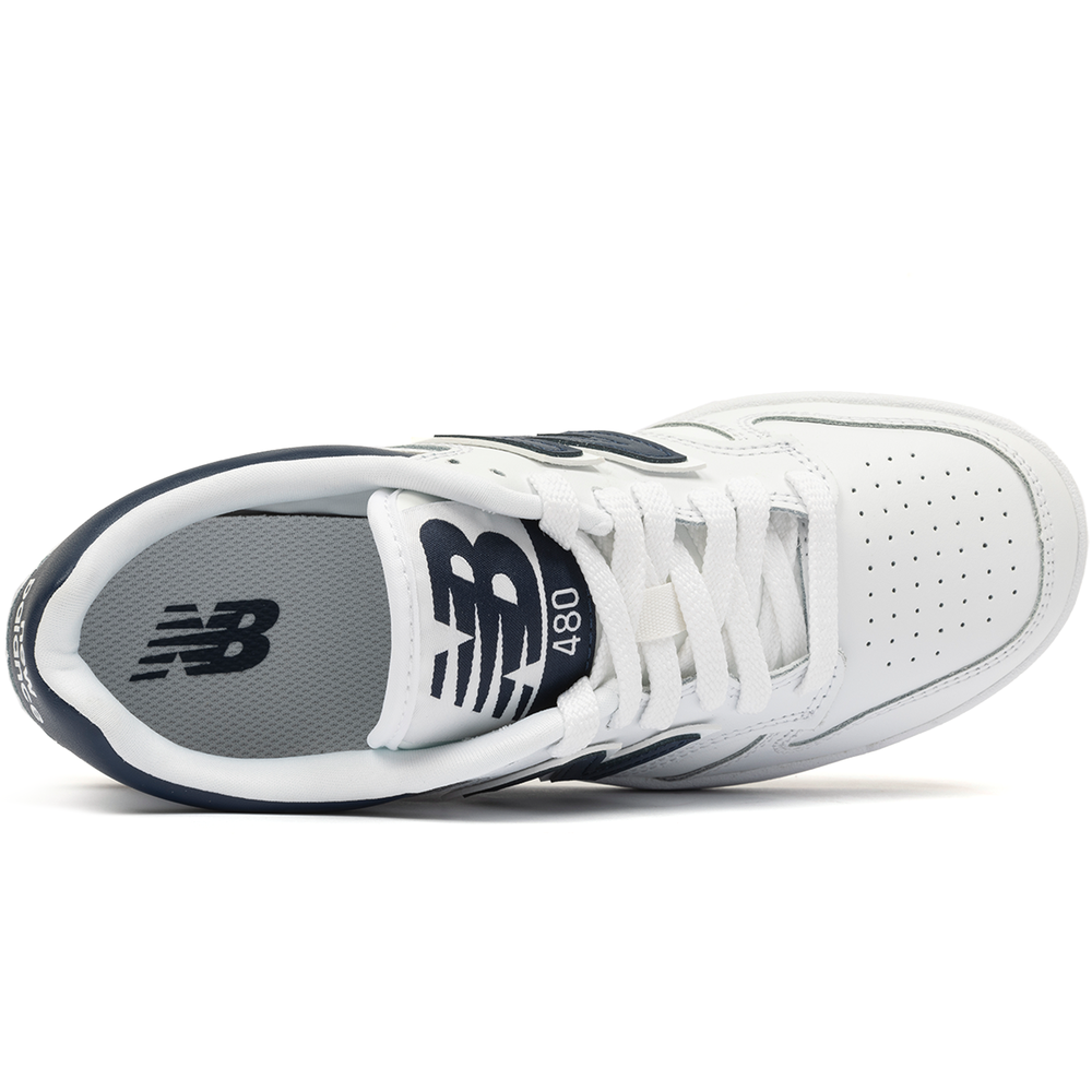 Dětské boty New Balance GSB480WN – bílé