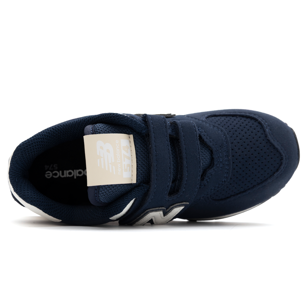 Dětské boty New Balance PV574BCE – tmavomodrá