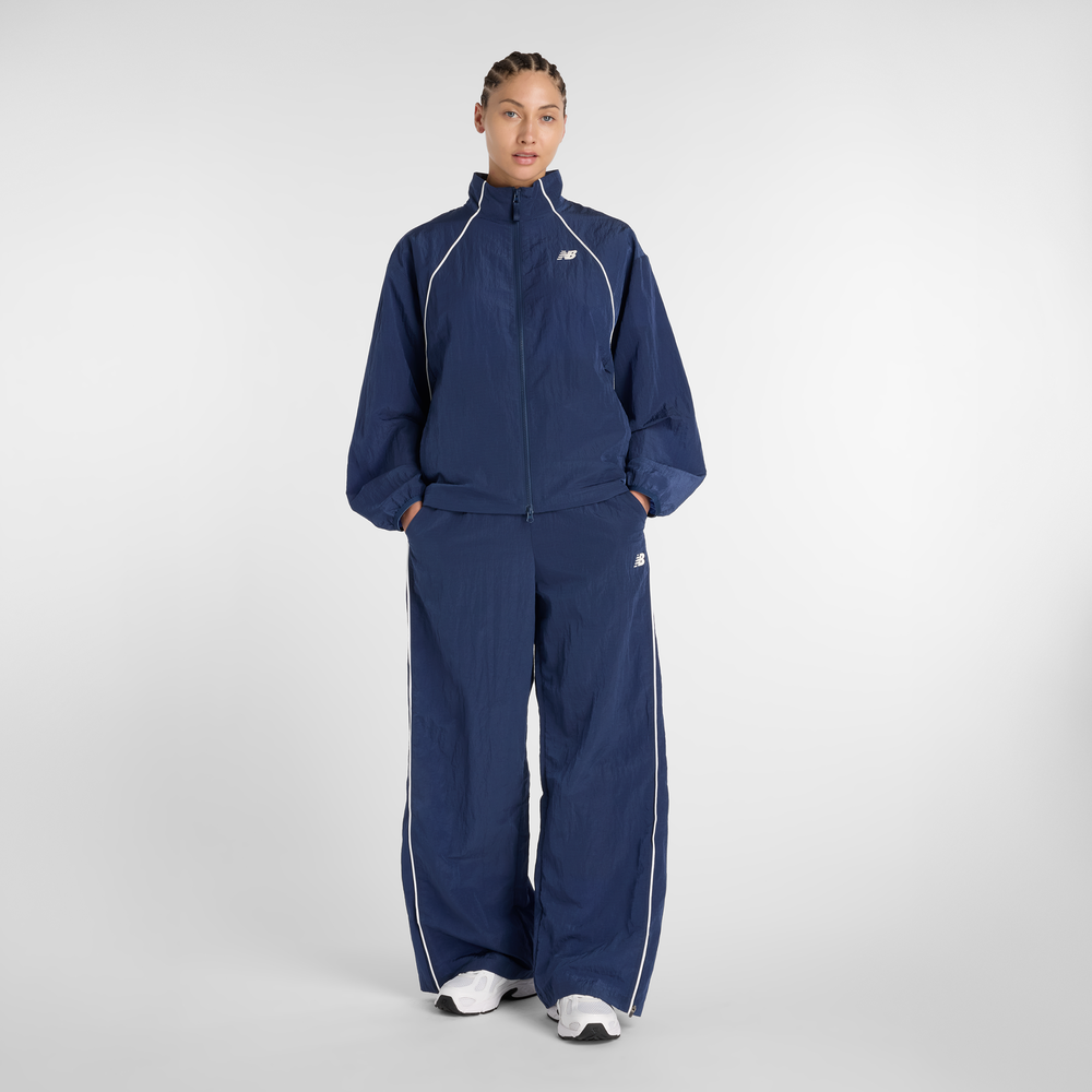 Dámská bunda New Balance WJ6113KSNNY – tmavomodrá